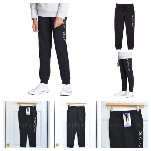 NWT Spyder Youth Jogger INBLACK